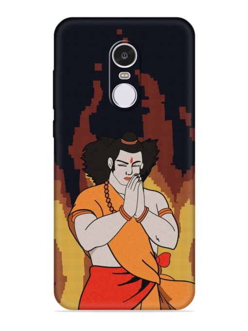 Shree Ram Vector Embossed Soft Silicone Case for Xiaomi Redmi Note 4 Zapvi