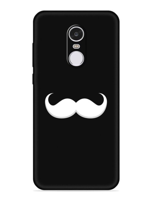 Mustache Vector Embossed Soft Silicone Case for Xiaomi Redmi Note 4