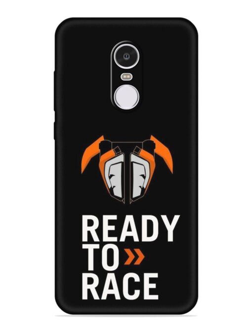 Ready To Race Embossed Soft Silicone Case for Xiaomi Redmi Note 4 Zapvi