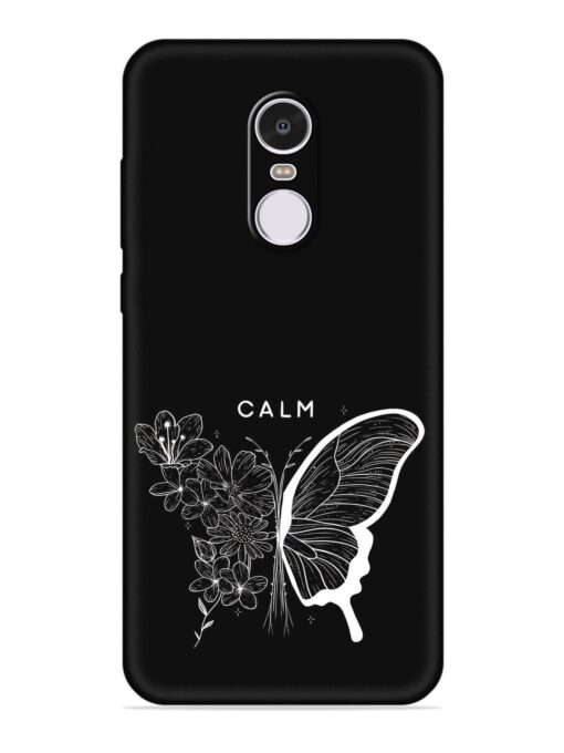 Calm Embossed Soft Silicone Case for Xiaomi Redmi Note 4 Zapvi