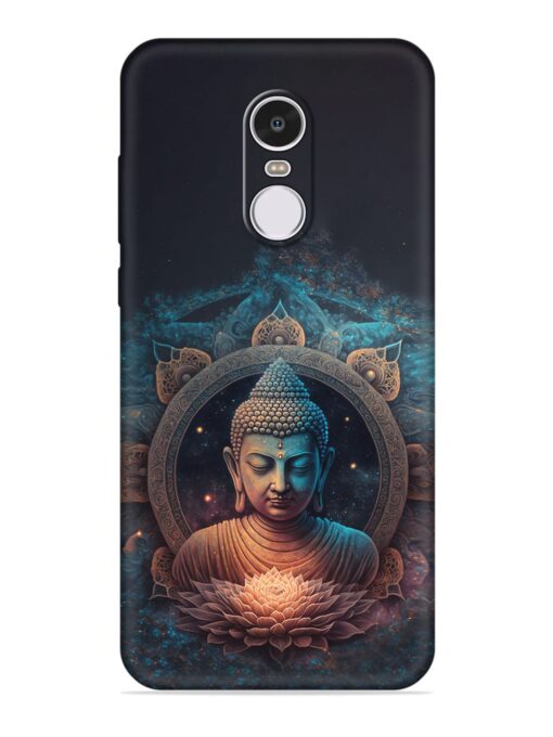 Gautam Buddha Embossed Soft Silicone Case for Xiaomi Redmi Note 4 Zapvi