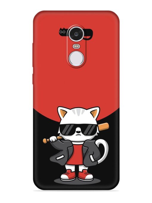 Cool Little Bear Cartoon Embossed Soft Silicone Case for Xiaomi Redmi Note 4 Zapvi