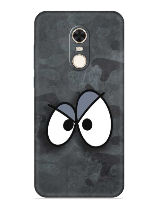 Big Eyes Night Mode Embossed Soft Silicone Case for Xiaomi Redmi Note 5 Zapvi