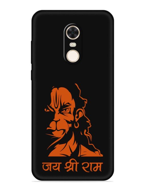 Angry Hanuman Embossed Soft Silicone Case for Xiaomi Redmi Note 5 Zapvi