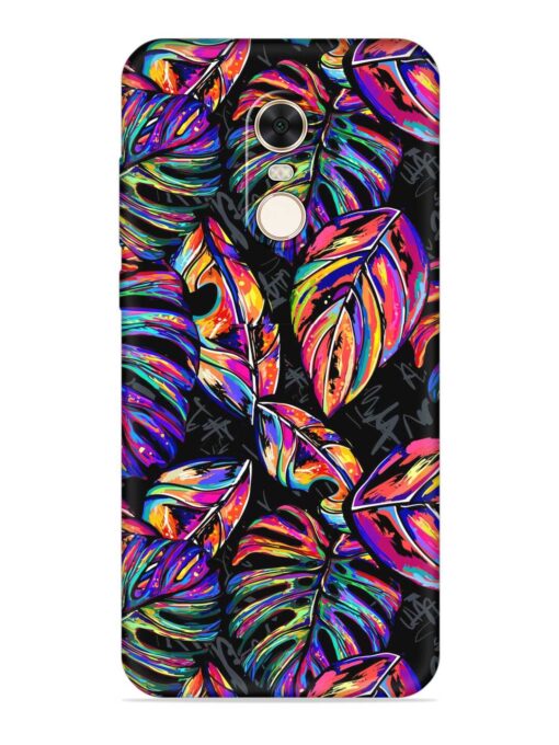 Tropical Seamless Vector Embossed Soft Silicone Case for Xiaomi Redmi Note 5 Zapvi