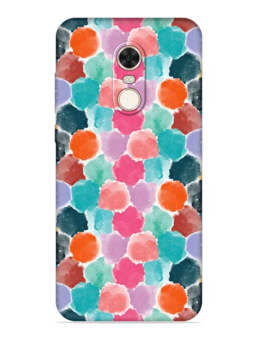 Colorful Seamless Pattern Embossed Soft Silicone Case for Xiaomi Redmi Note 5 Zapvi