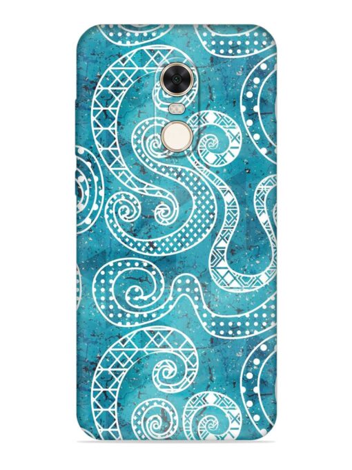 Vintage Curved Seamless Embossed Soft Silicone Case for Xiaomi Redmi Note 5 Zapvi