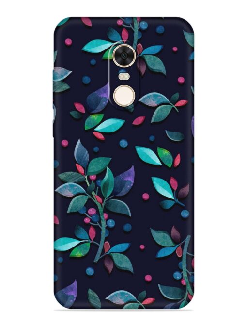 Decorative Watercolor Flower Embossed Soft Silicone Case for Xiaomi Redmi Note 5 Zapvi