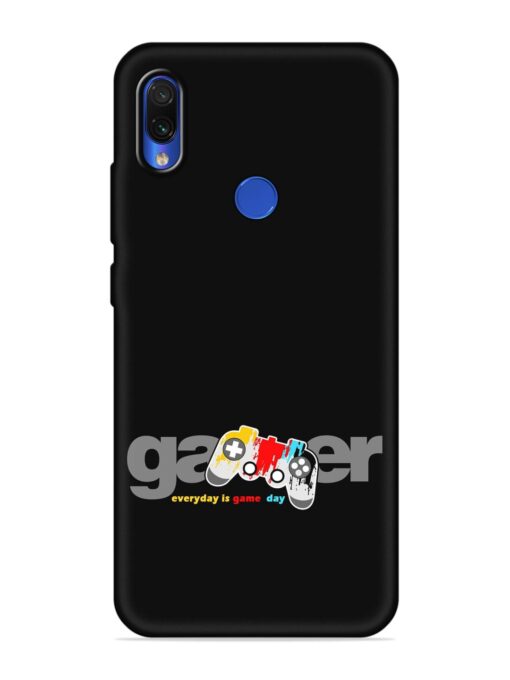 Gamer Everyday Game Embossed Soft Silicone Case for Xiaomi Redmi Note 7