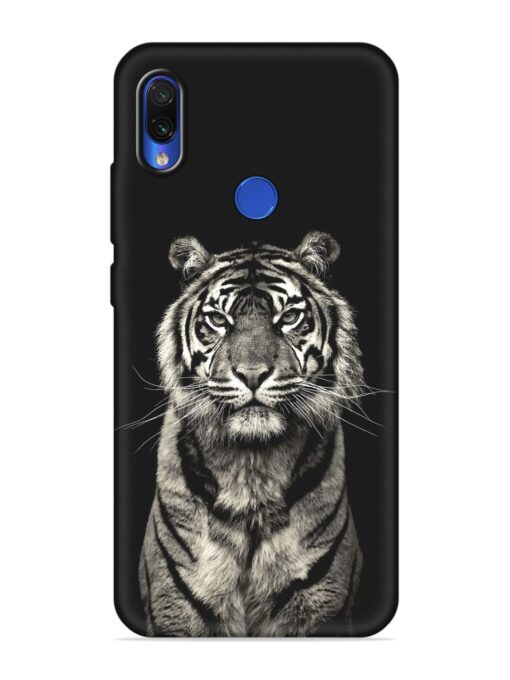 Tiger Art Embossed Soft Silicone Case for Xiaomi Redmi Note 7 Zapvi