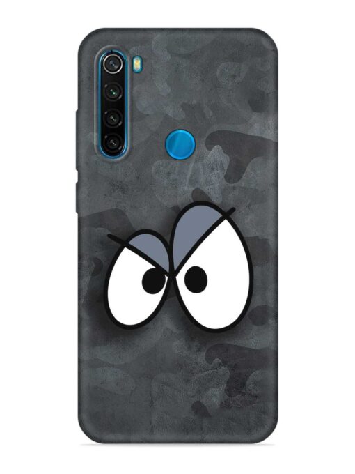 Big Eyes Night Mode Embossed Soft Silicone Case for Xiaomi Redmi Note 8 Zapvi