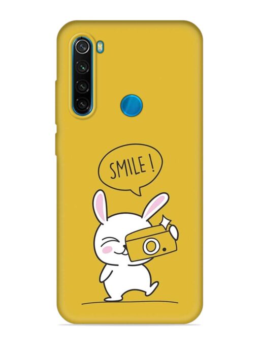 Hey Smile Please Embossed Soft Silicone Case for Xiaomi Redmi Note 8 Zapvi