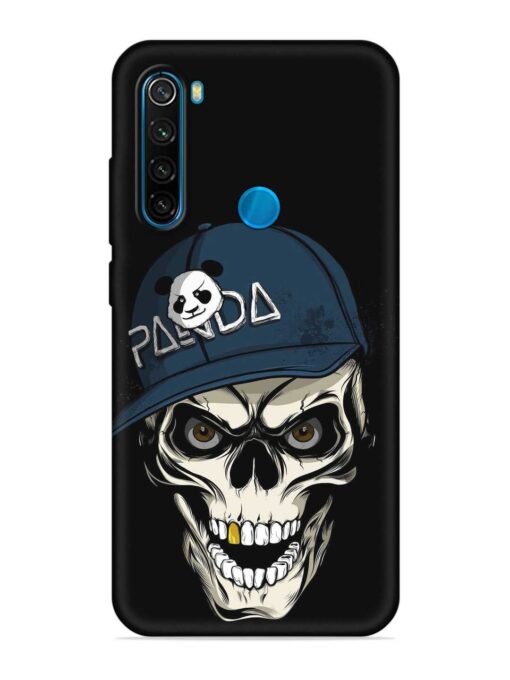 Panda Skull Embossed Soft Silicone Case for Xiaomi Redmi Note 8 Zapvi