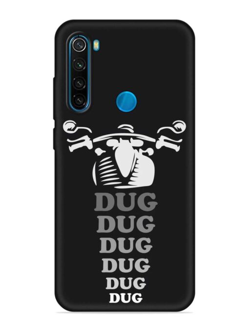 Dug Dug Dug Embossed Soft Silicone Case for Xiaomi Redmi Note 8 Zapvi