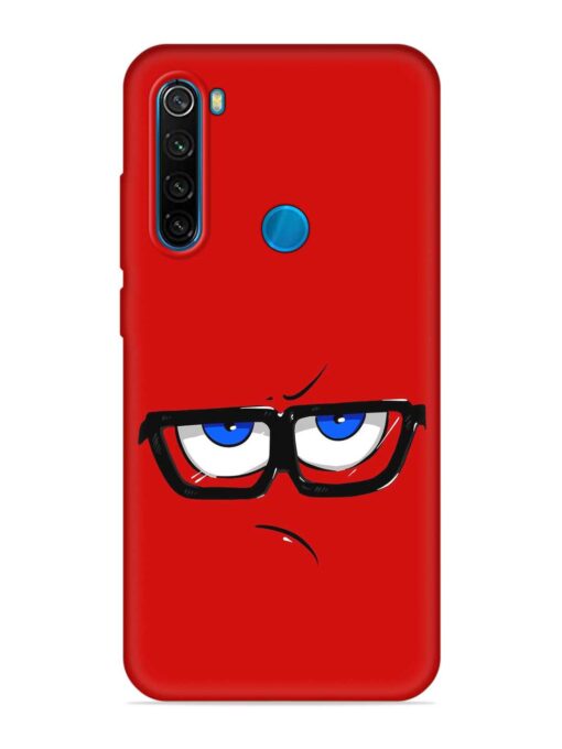 Rad Angry Face Embossed Soft Silicone Case for Xiaomi Redmi Note 8 Zapvi