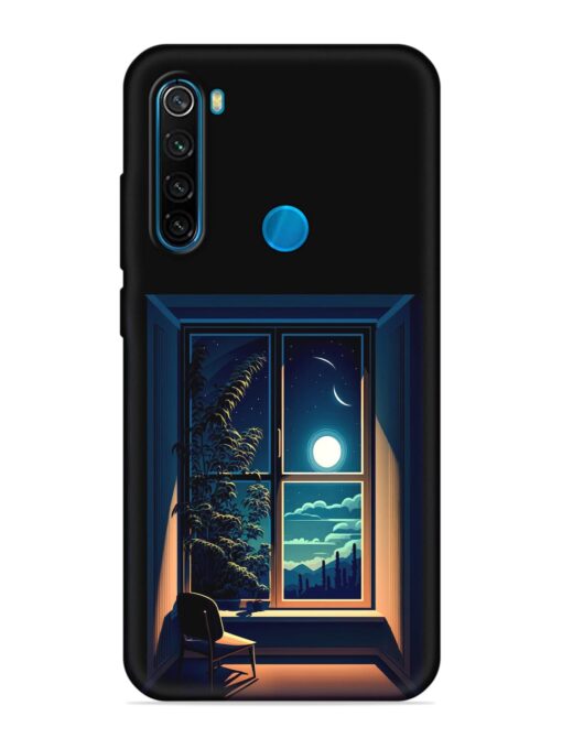 Night View At Window Embossed Soft Silicone Case for Xiaomi Redmi Note 8 Zapvi