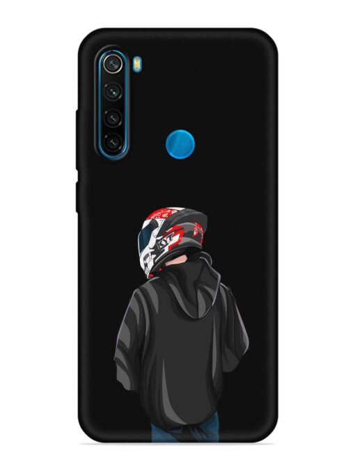 Motorcycle Rider Embossed Soft Silicone Case for Xiaomi Redmi Note 8 Zapvi