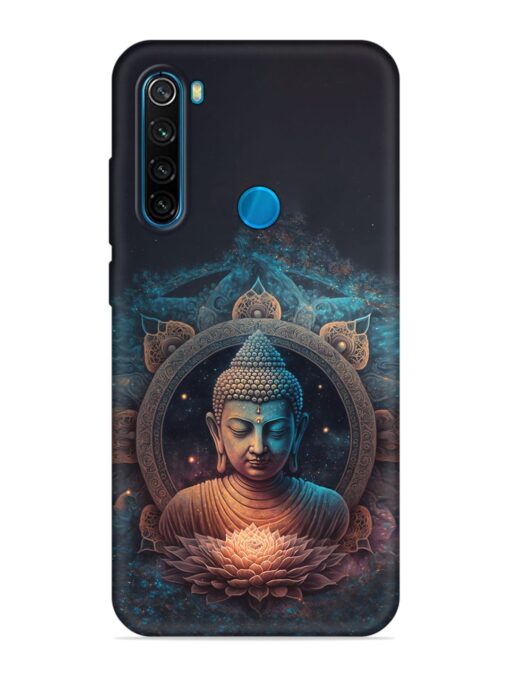 Gautam Buddha Embossed Soft Silicone Case for Xiaomi Redmi Note 8 Zapvi