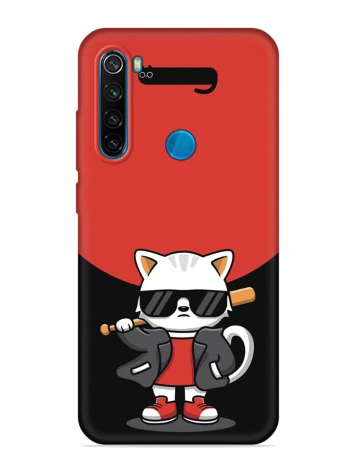 Cool Little Bear Cartoon Embossed Soft Silicone Case for Xiaomi Redmi Note 8 Zapvi