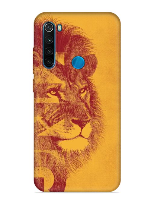 Gold Lion Crown Art Embossed Soft Silicone Case for Xiaomi Redmi Note 8 Zapvi