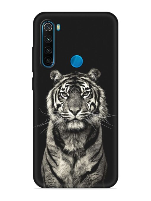 Tiger Art Embossed Soft Silicone Case for Xiaomi Redmi Note 8 Zapvi