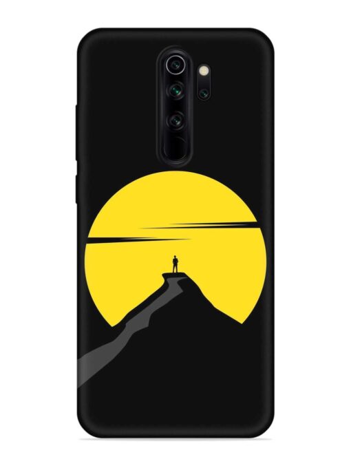 Black Ultra Vector Embossed Soft Silicone Case for Xiaomi Redmi Note 8 Pro Zapvi