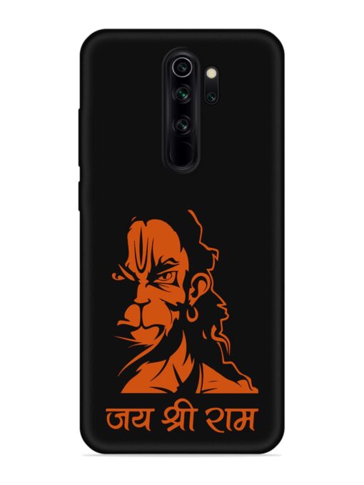 Angry Hanuman Embossed Soft Silicone Case for Xiaomi Redmi Note 8 Pro