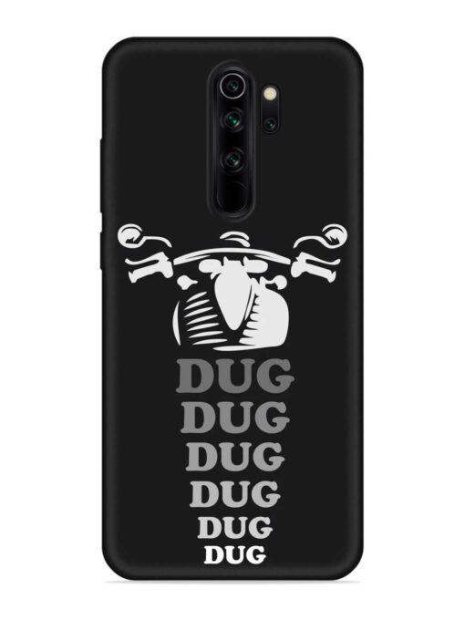 Dug Dug Dug Embossed Soft Silicone Case for Xiaomi Redmi Note 8 Pro