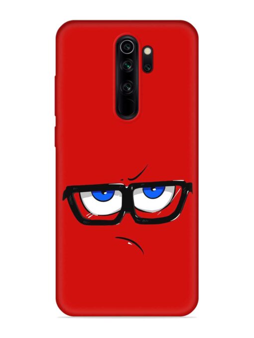 Rad Angry Face Embossed Soft Silicone Case for Xiaomi Redmi Note 8 Pro