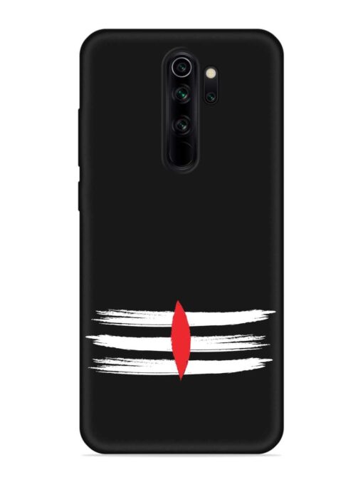 Mahadev Tilak Vector Embossed Soft Silicone Case for Xiaomi Redmi Note 8 Pro Zapvi