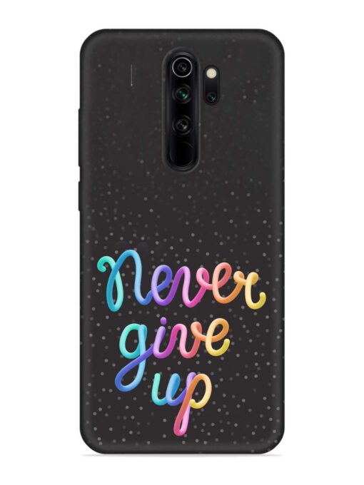 Colorful Stylized Rainbow Embossed Soft Silicone Case for Xiaomi Redmi Note 8 Pro