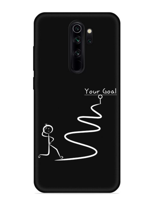 Your Goal Embossed Soft Silicone Case for Xiaomi Redmi Note 8 Pro