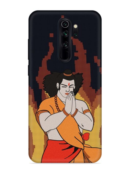 Shree Ram Vector Embossed Soft Silicone Case for Xiaomi Redmi Note 8 Pro Zapvi