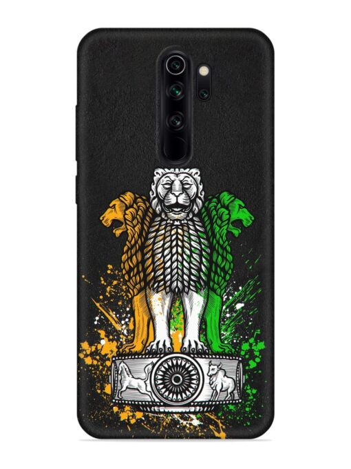 Pillars Of Ashoka Embossed Soft Silicone Case for Xiaomi Redmi Note 8 Pro