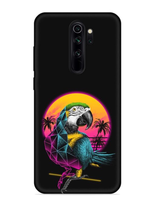 Rad Parrot Embossed Soft Silicone Case for Xiaomi Redmi Note 8 Pro Zapvi