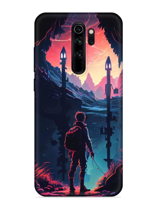 Cgs Artwork Embossed Soft Silicone Case for Xiaomi Redmi Note 8 Pro