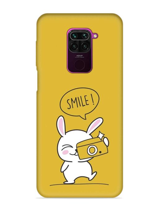 Hey Smile Please Embossed Soft Silicone Case for Xiaomi Redmi Note 9