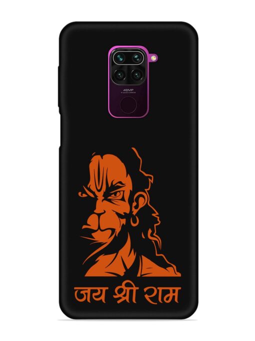 Angry Hanuman Embossed Soft Silicone Case for Xiaomi Redmi Note 9 Zapvi