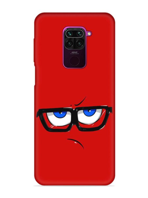 Rad Angry Face Embossed Soft Silicone Case for Xiaomi Redmi Note 9 Zapvi