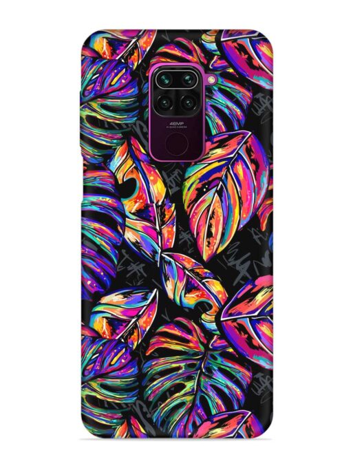 Tropical Seamless Vector Embossed Soft Silicone Case for Xiaomi Redmi Note 9 Zapvi