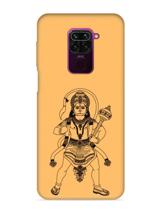 Indian God Hanuman Embossed Soft Silicone Case for Xiaomi Redmi Note 9