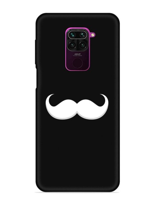 Mustache Vector Embossed Soft Silicone Case for Xiaomi Redmi Note 9