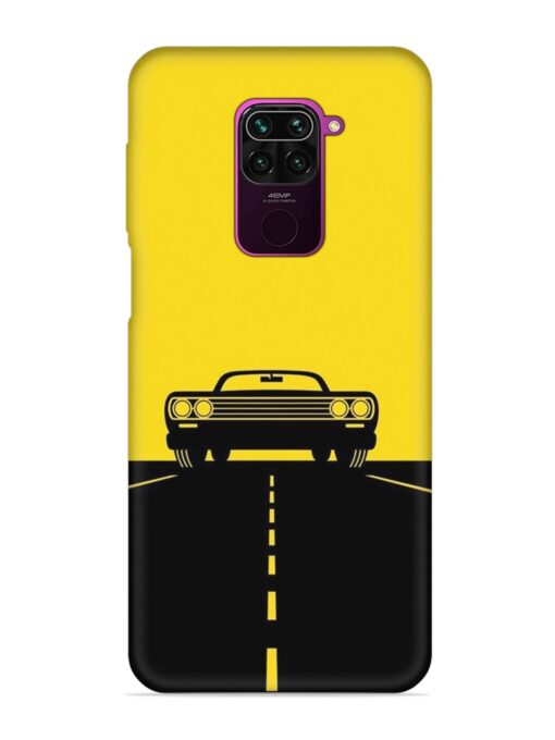 Classic Car Embossed Soft Silicone Case for Xiaomi Redmi Note 9