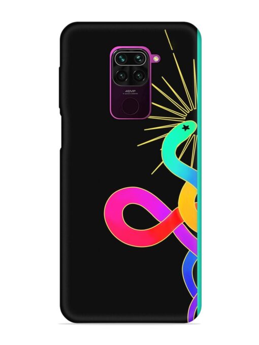 Art Geometric Abstraction Embossed Soft Silicone Case for Xiaomi Redmi Note 9 Zapvi