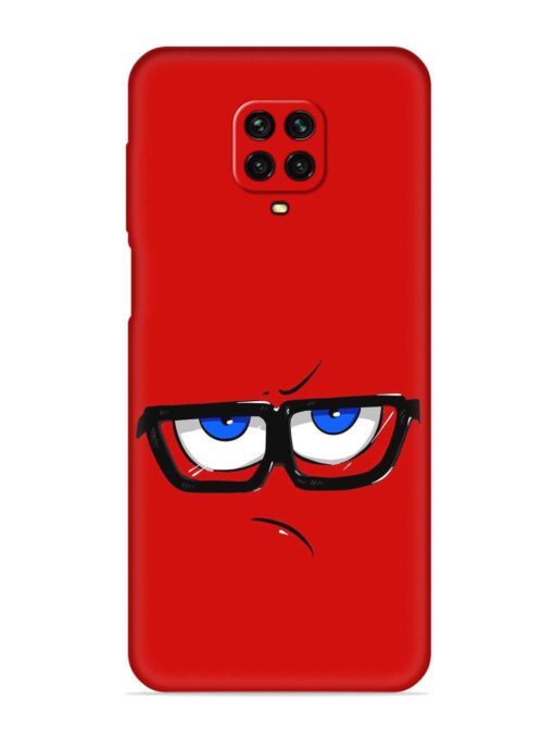 Rad Angry Face Embossed Soft Silicone Case for Xiaomi Redmi Note 9 Pro Zapvi