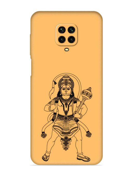 Indian God Hanuman Embossed Soft Silicone Case for Xiaomi Redmi Note 9 Pro