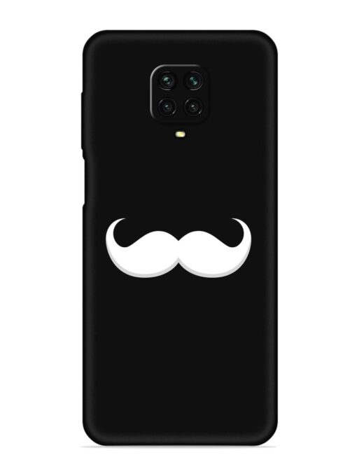 Mustache Vector Embossed Soft Silicone Case for Xiaomi Redmi Note 9 Pro Zapvi