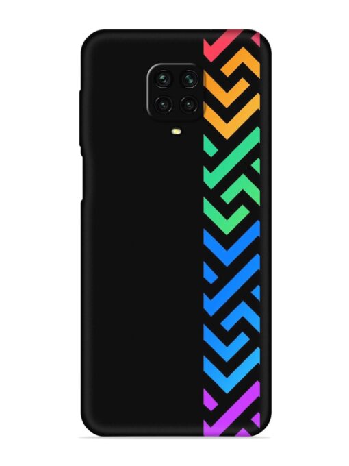 Colorshape Stripes Embossed Soft Silicone Case for Xiaomi Redmi Note 9 Pro