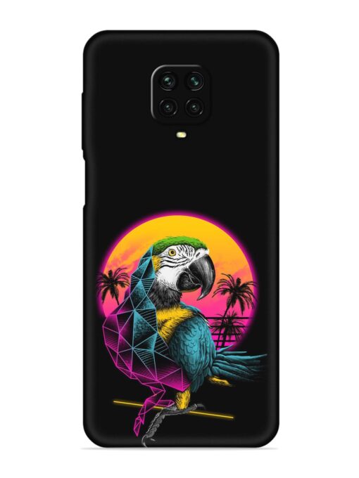 Rad Parrot Embossed Soft Silicone Case for Xiaomi Redmi Note 9 Pro Zapvi