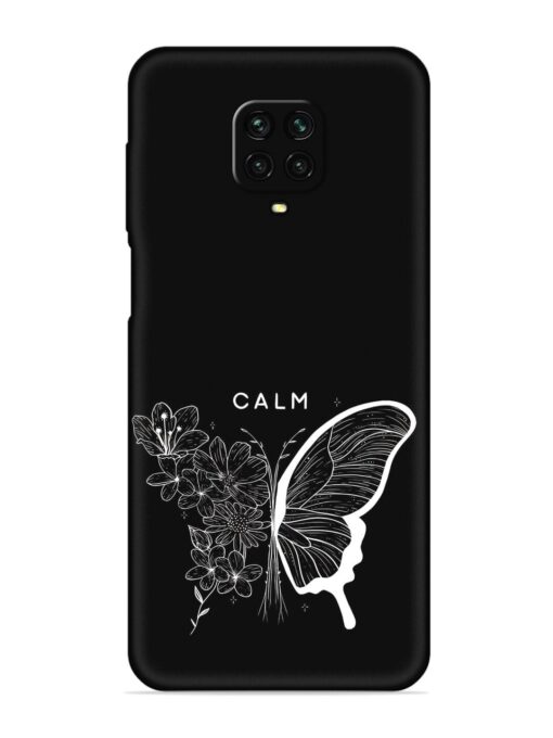 Calm Embossed Soft Silicone Case for Xiaomi Redmi Note 9 Pro Zapvi